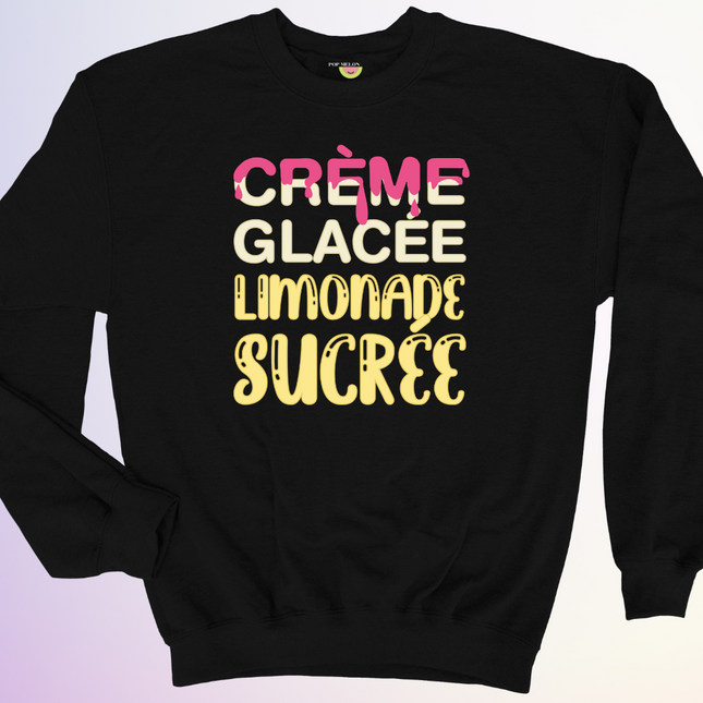 CREWNECK / CREME GLACEE LIMONADE SUCREE