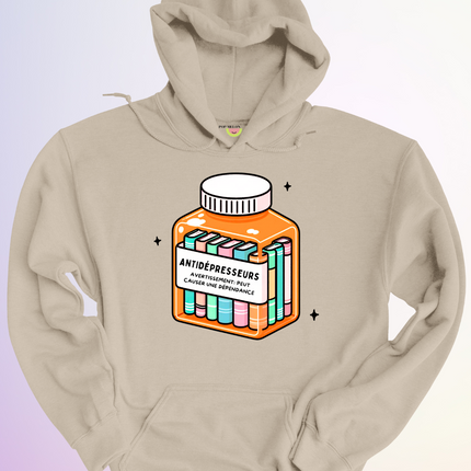 HOODIE / ANTIDEPRESSEURS LIVRES