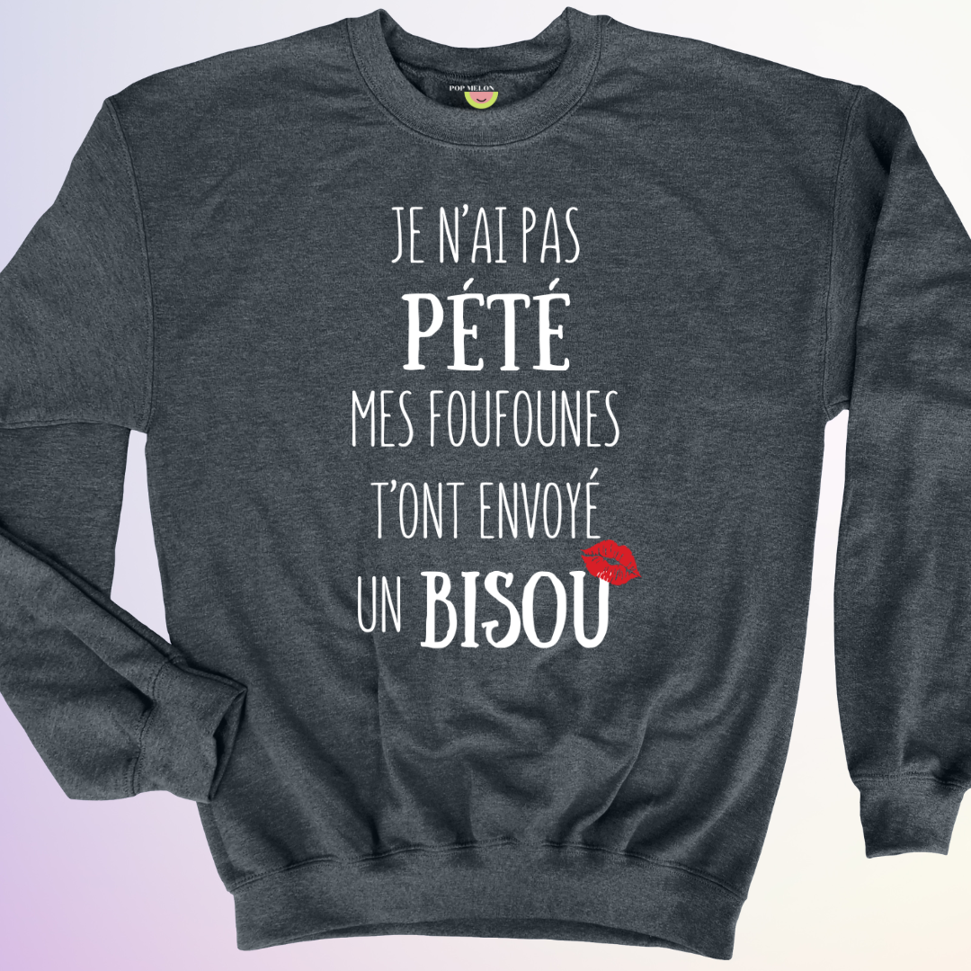 CREWNECK / BISOU DE FOUFOUNES