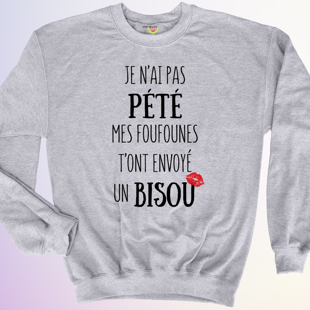 CREWNECK / BISOU DE FOUFOUNES