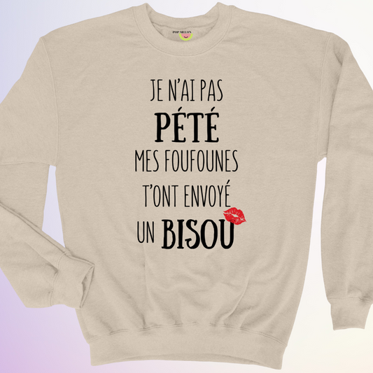 CREWNECK / BISOU DE FOUFOUNES