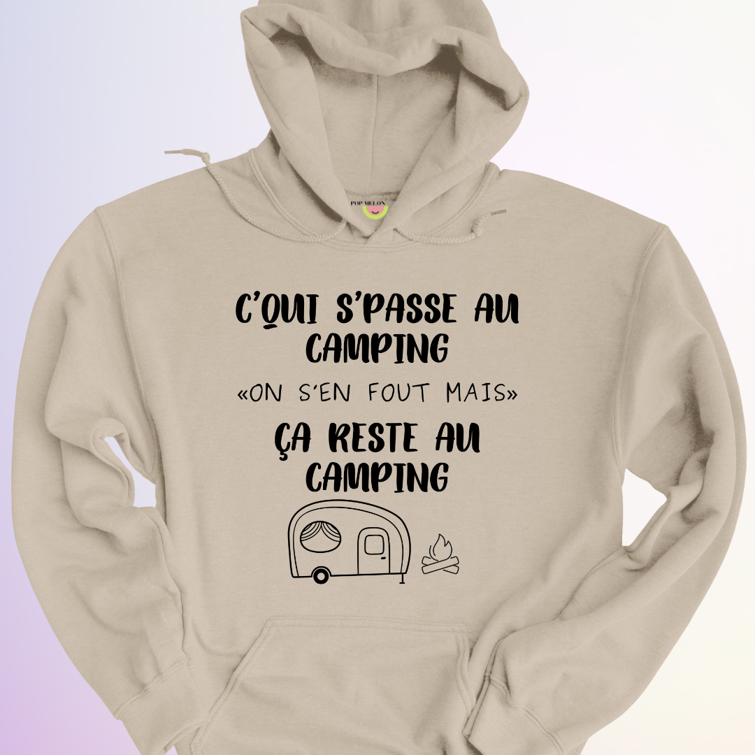 HOODIE / C'QUI S'PASSE AU CAMPING