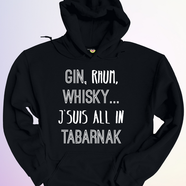 HOODIE / GIN RHUM WHISKY