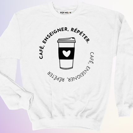 CREWNECK / CAFE ENSEIGNER REPETER