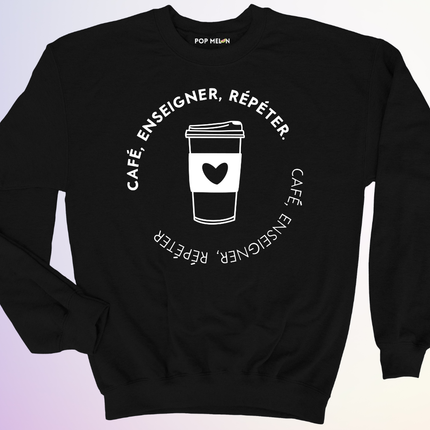 CREWNECK / CAFE ENSEIGNER REPETER