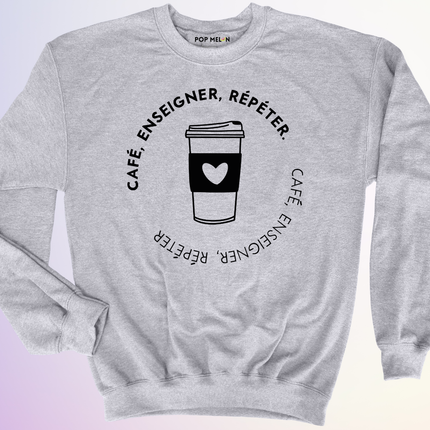 CREWNECK / CAFE ENSEIGNER REPETER