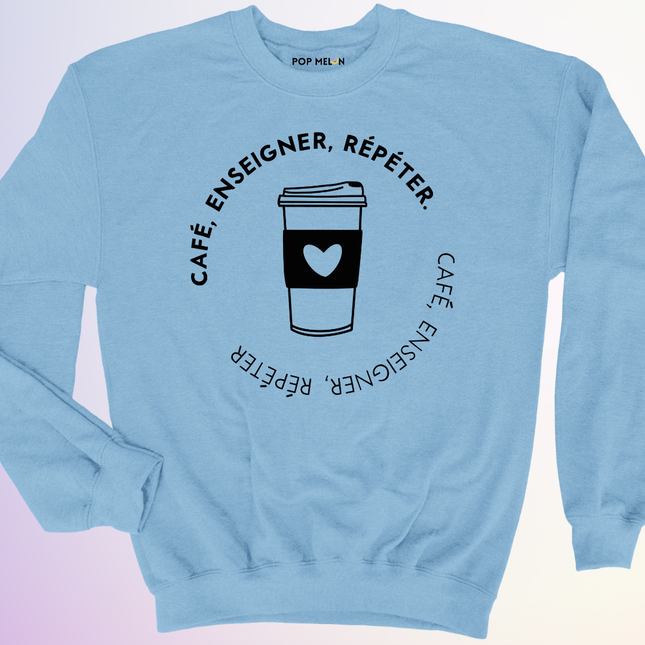 CREWNECK / CAFE ENSEIGNER REPETER