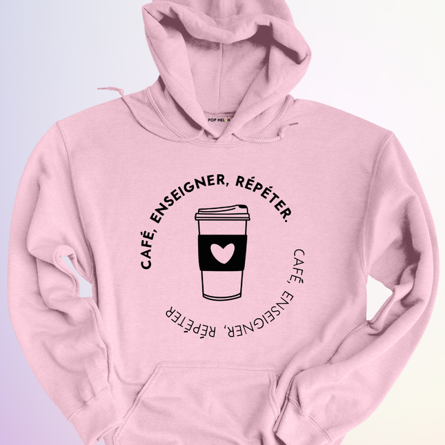 HOODIE / CAFE ENSEIGNER REPETER