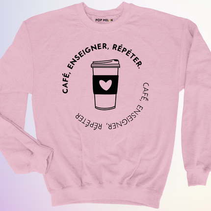 CREWNECK / CAFE ENSEIGNER REPETER
