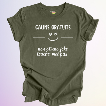 T-SHIRT / CALINS GRATUITS