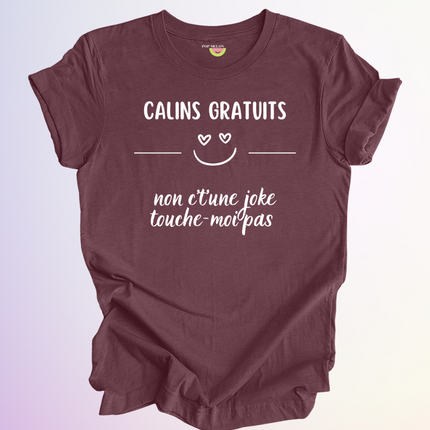 T-SHIRT / CALINS GRATUITS