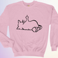 CREWNECK / CAT FINGER