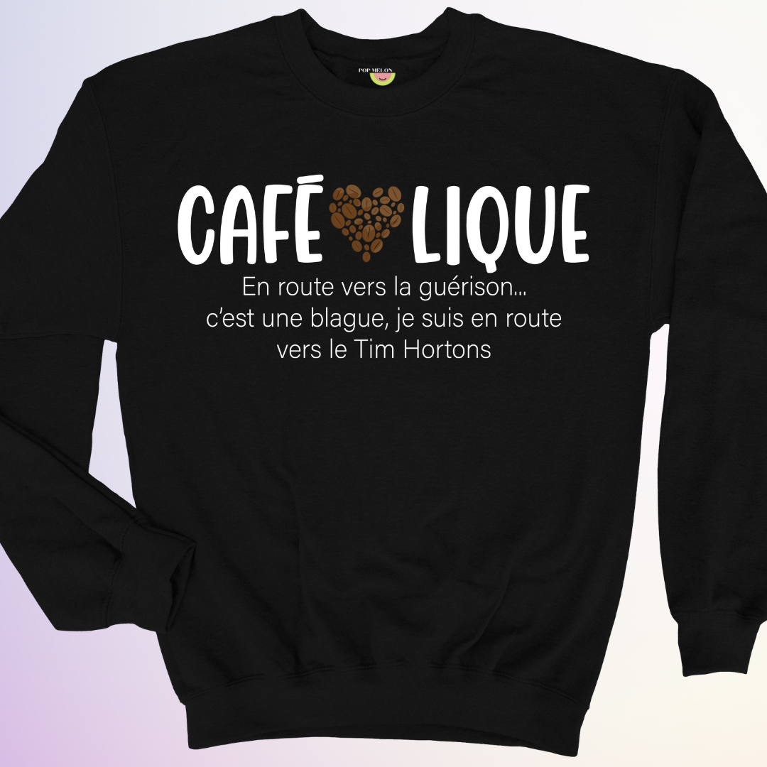 CREWNECK / CAFEHOLIC