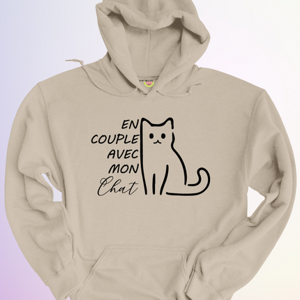 HOODIE / EN COUPLE AVEC MON CHAT
