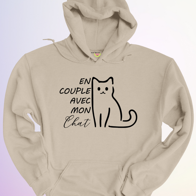 HOODIE / EN COUPLE AVEC MON CHAT