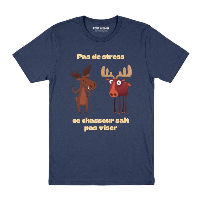 T-SHIRT / CE CHASSEUR SAIT PAS VISER