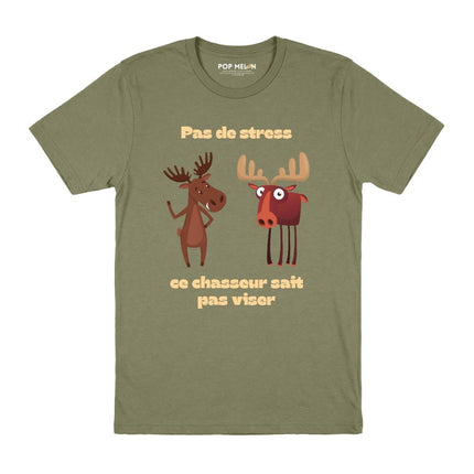 T-SHIRT / CE CHASSEUR SAIT PAS VISER