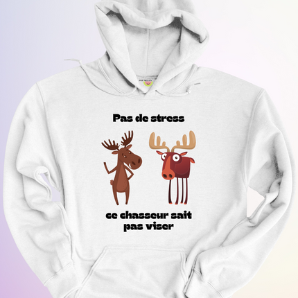 HOODIE / CE CHASSEUR SAIT PAS VISER