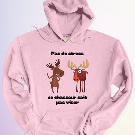 HOODIE / CE CHASSEUR SAIT PAS VISER