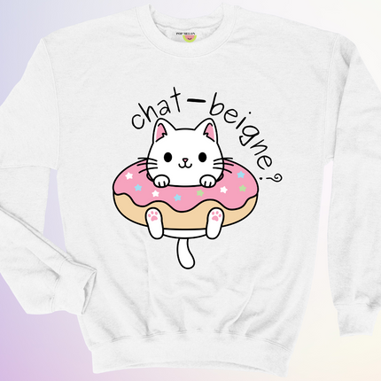CREWNECK / CHAT-BEIGNE?