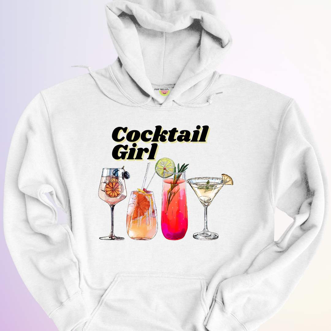 HOODIE / COCKTAIL GIRL