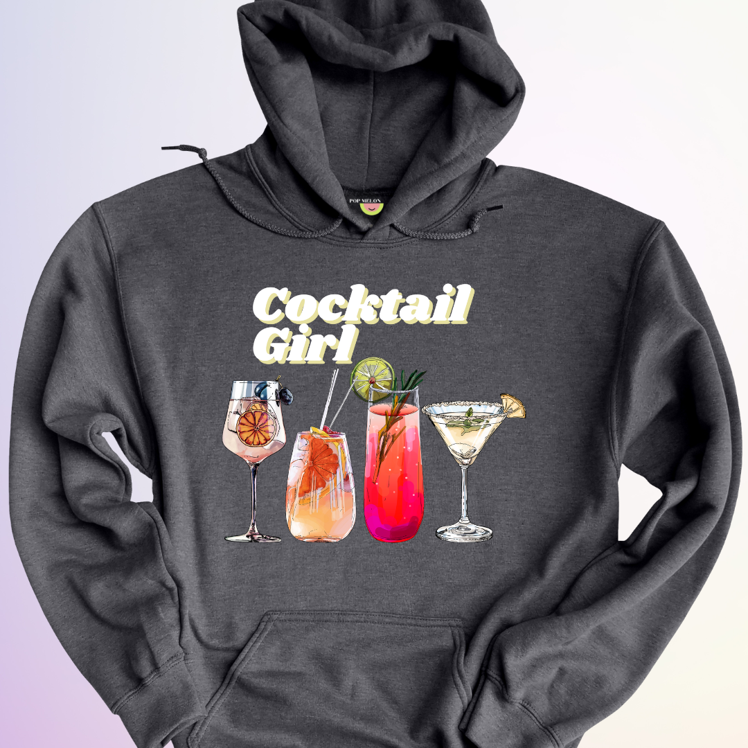 HOODIE / COCKTAIL GIRL