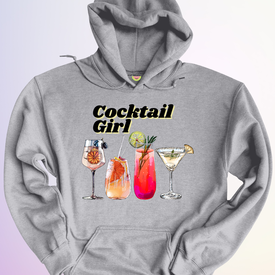 HOODIE / COCKTAIL GIRL