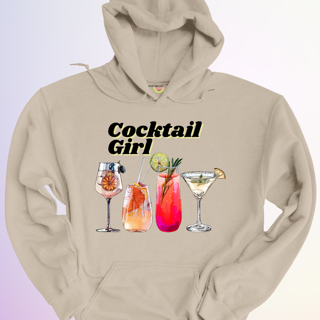 HOODIE / COCKTAIL GIRL