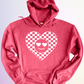 HOODIE / COEUR DAMIER