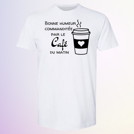 T-SHIRT / COMMANDITÉE PAR LE CAFÉ