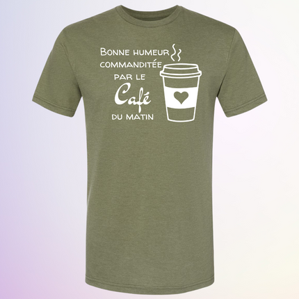 T-SHIRT / COMMANDITÉE PAR LE CAFÉ
