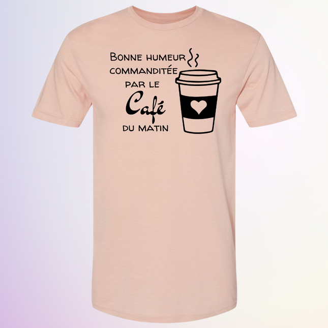 T-SHIRT / COMMANDITÉE PAR LE CAFÉ