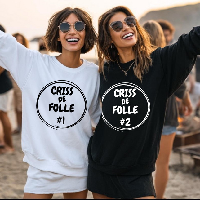 CREWNECK / DUO CRISS DE FOLLE