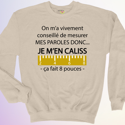 CREWNECK / MESURER MES PAROLES