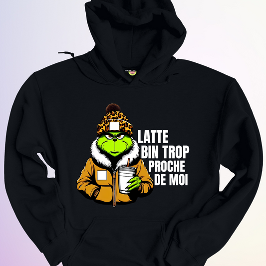 HOODIE / LATTE BIN TROP PROCHE