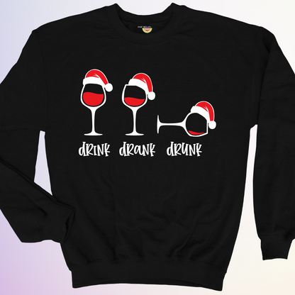 CREWNECK / DRINK DRANK DRUNK