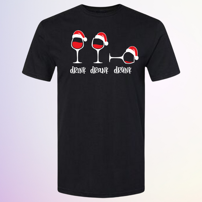 T-SHIRT / DRINK DRANK DRUNK