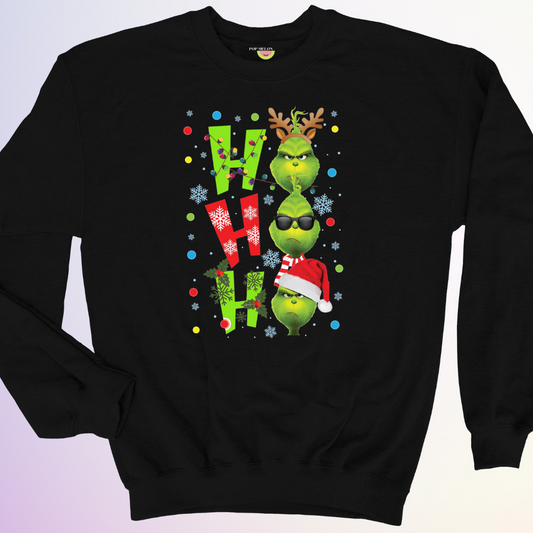 CREWNECK / HO HO HO GRINCH