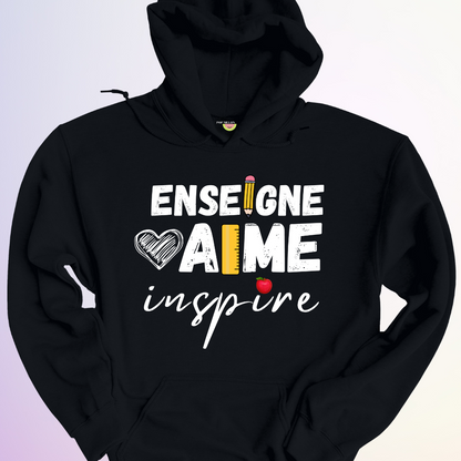 HOODIE / ENSEIGNE AIME INSPIRE