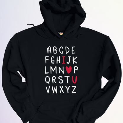 HOODIE / ALPHABET LOVE