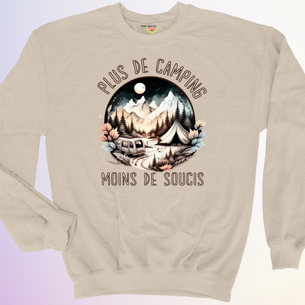 CREWNECK / PLUS DE CAMPING