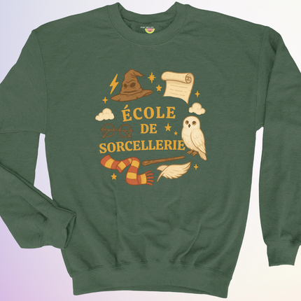 CREWNECK / ECOLE DE SORCELLERIE