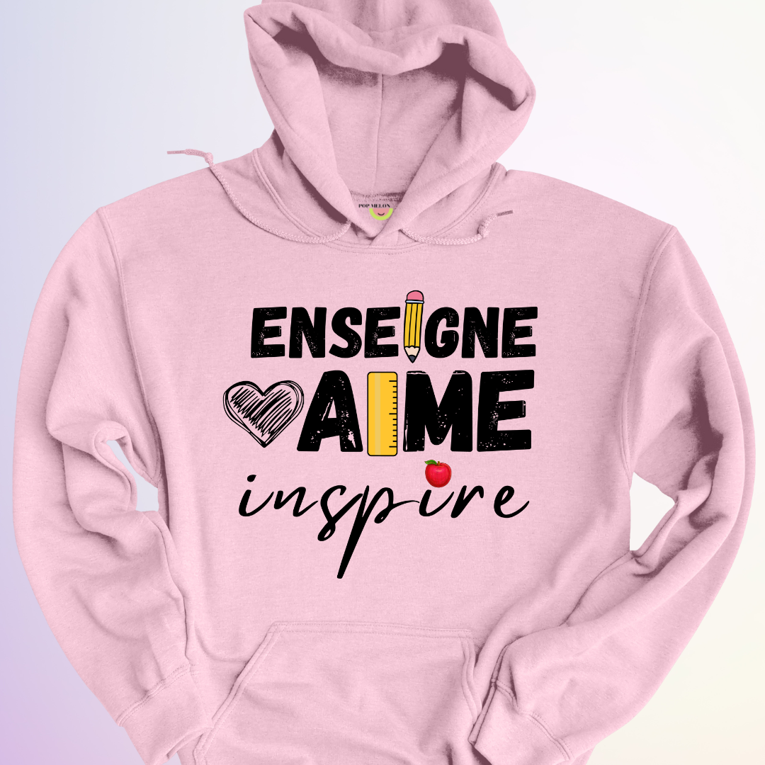 HOODIE / ENSEIGNE AIME INSPIRE