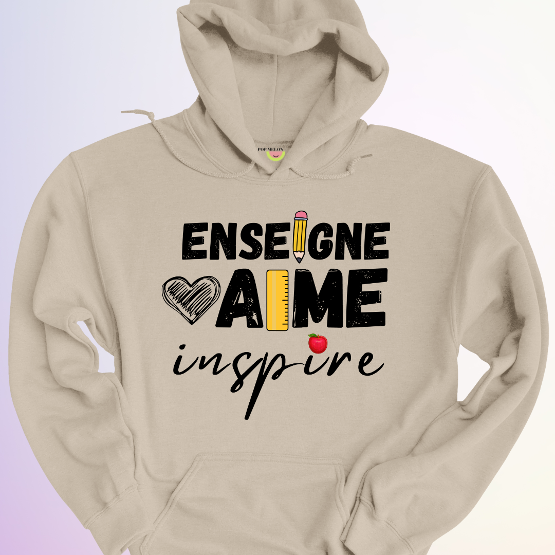 HOODIE / ENSEIGNE AIME INSPIRE