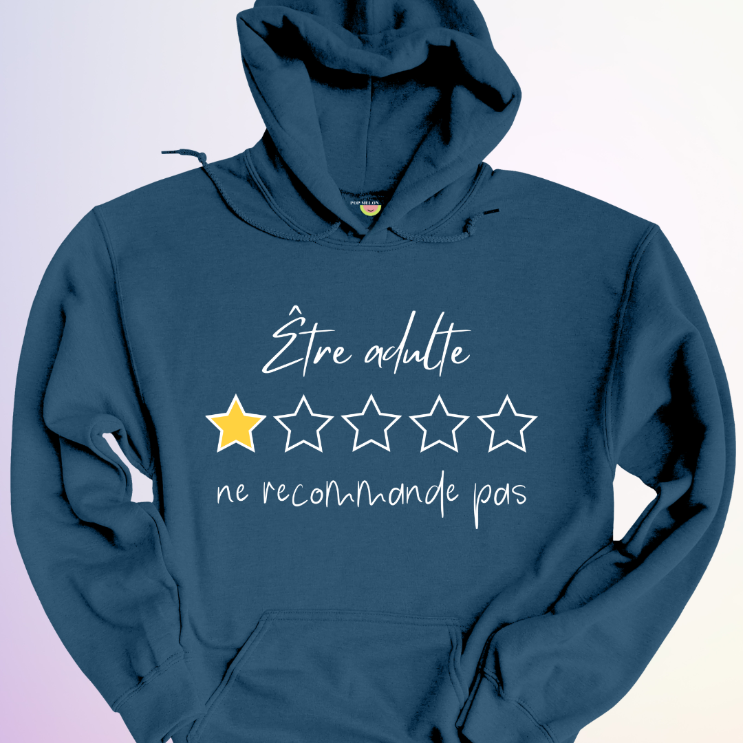 HOODIE / ÊTRE ADULTE