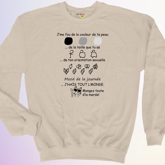 CREWNECK / MOOD DU JOUR