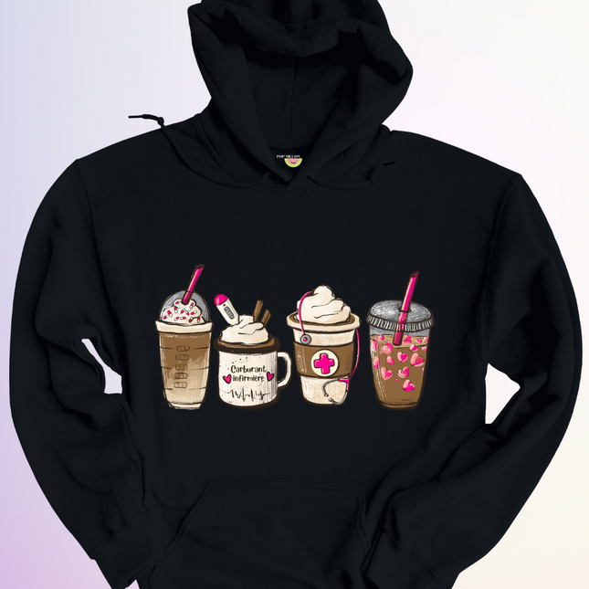 HOODIE / CARBURANT INFIRMIÈRE