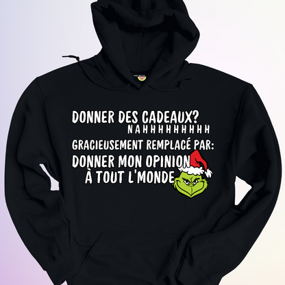 HOODIE / DONNER DES CADEAUX? NAHHH