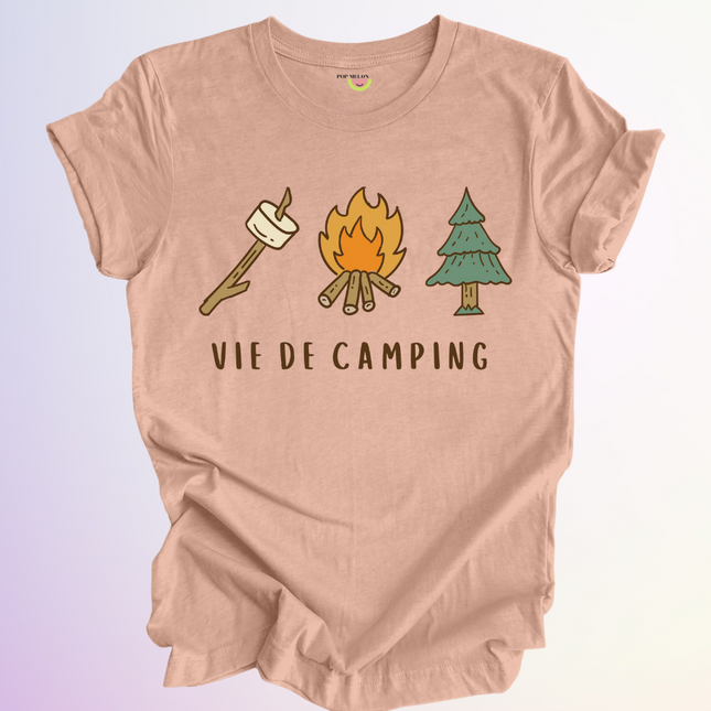 T-SHIRT / VIE DE CAMPING