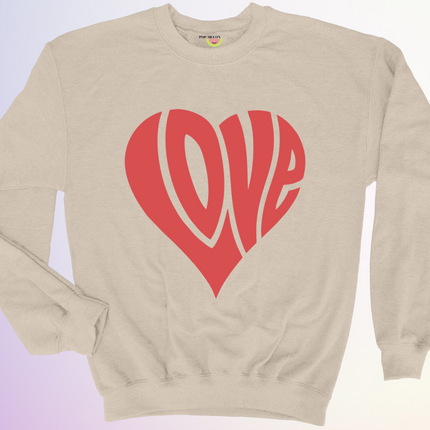 CREWNECK / GROOVY LOVE